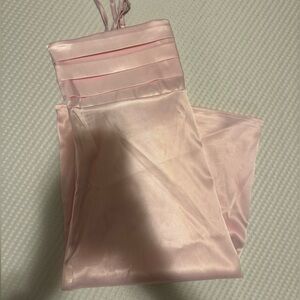 Satin Mini Dress in Light Pink - New Without Tags